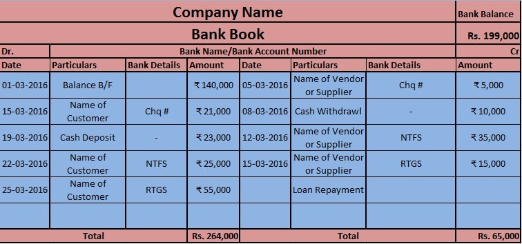 account reconciliation template excel