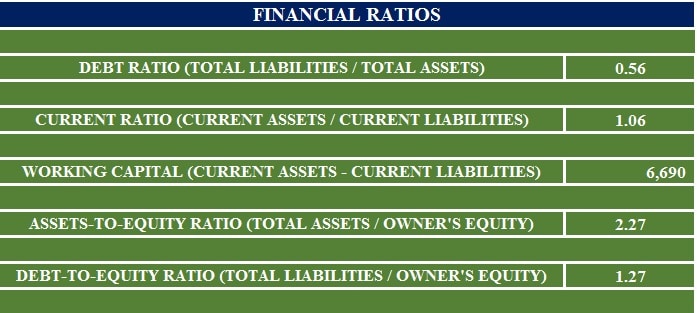 Balance Sheet Template