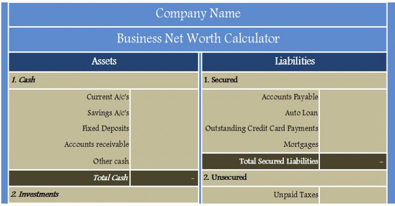 Download Free Financial Analysis Templates In Excel