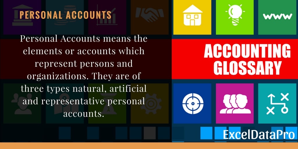 What Is Personal Account ExcelDataPro