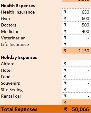 Download Budget With Charts Excel Template - ExcelDataPro