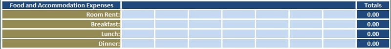 TA Reimbursement Template