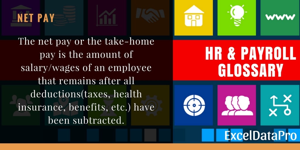 What Is Net Pay ExcelDataPro