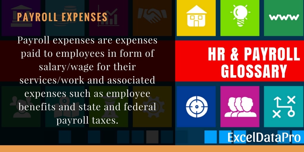 What is Payroll Expenses?