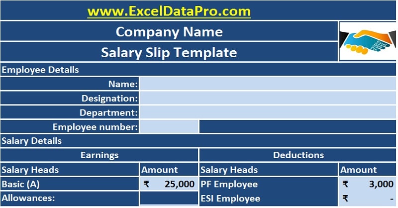 Salary-Slip-Template salary slip template