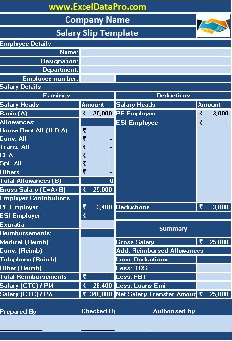 salary slip employee