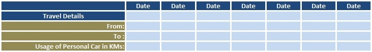 TA Reimbursement Template