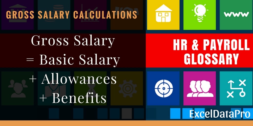 What Is Gross Salary ExcelDataPro