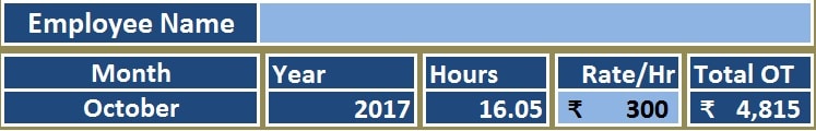 Overtime Calculator