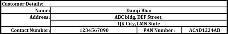 GST Invoice format for Jewelers