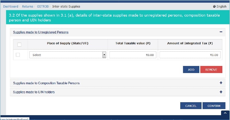 File GSTR-3B Return