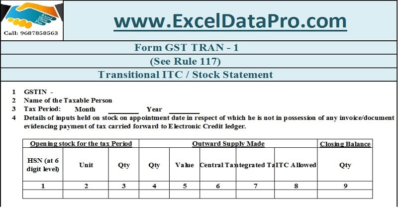 GST TRAN-2