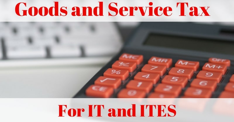 GST for IT and ITES