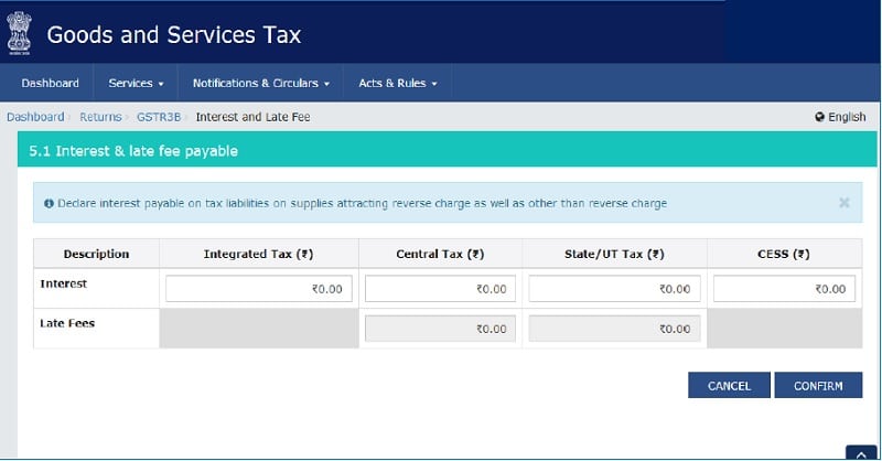 File GSTR-3B Return