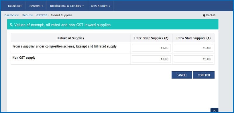 File GSTR-3B Return