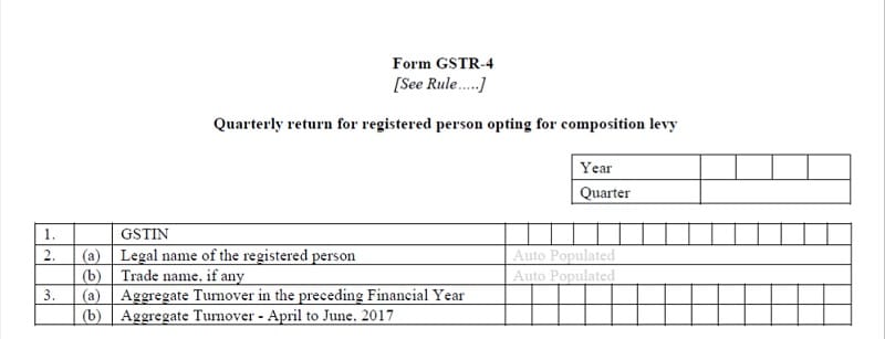 GSTR-4