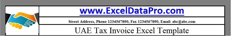 UAE VAT Tax Invoice