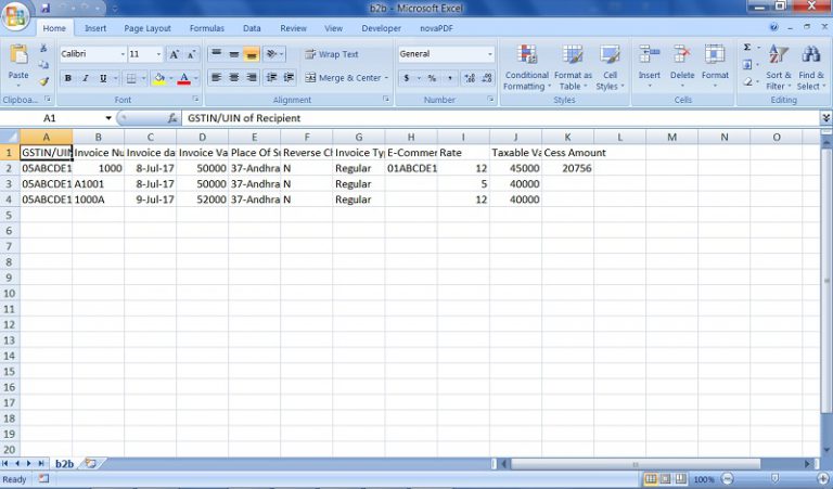 How To Easily Create GSTR-1? - ExcelDataPro