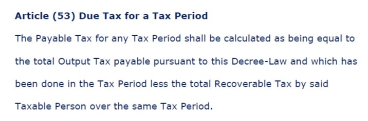 UAE VAT Purchase Register