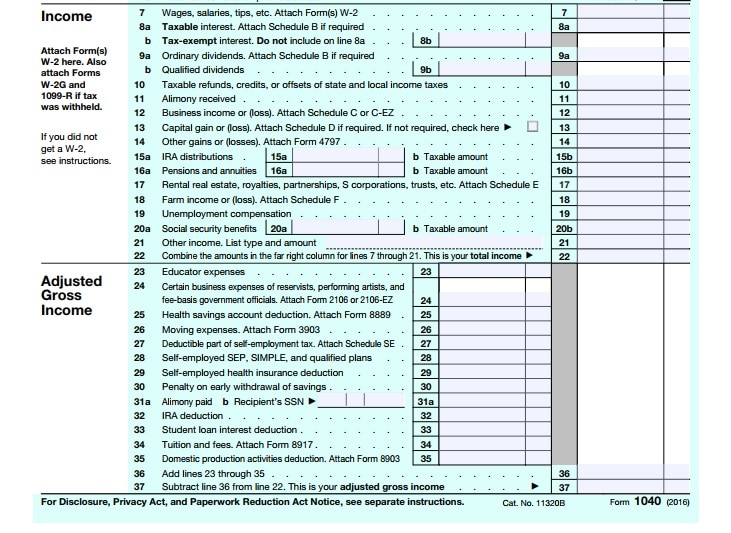 Modified Gross Income Definition