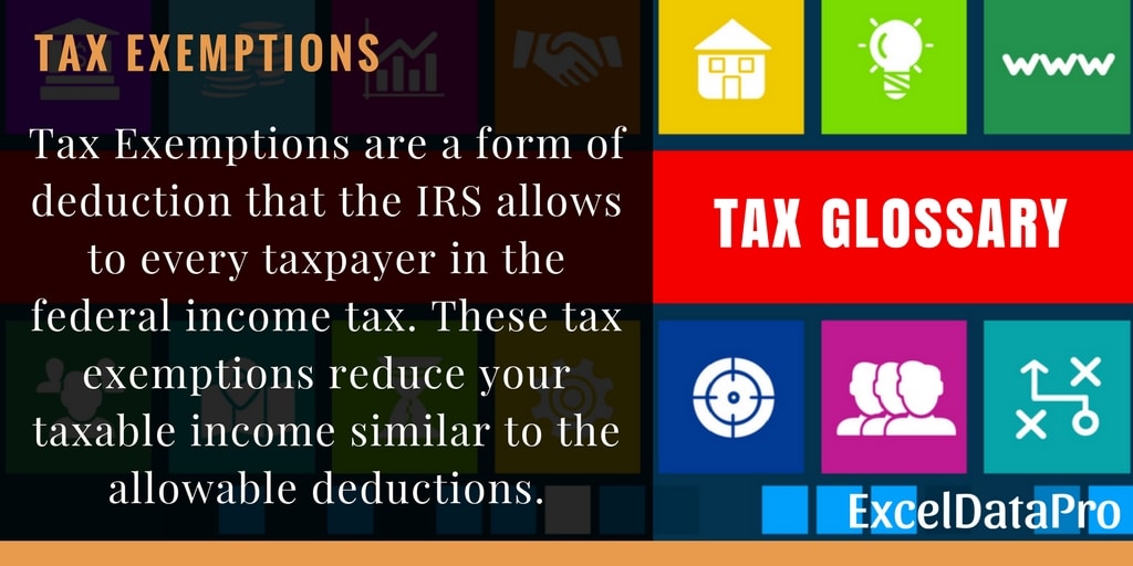 What Are Tax Exemptions?