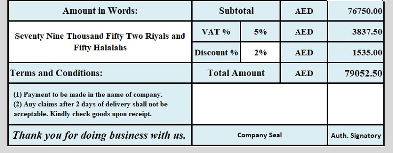 download-gcc-vat-invoice-template-with-discount-exceldatapro