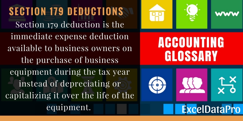 Section 179 Deduction