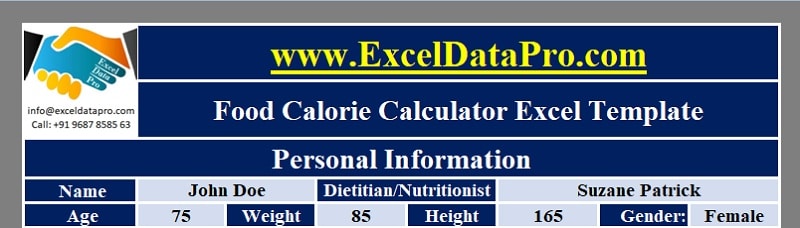 Food Calorie Calculator