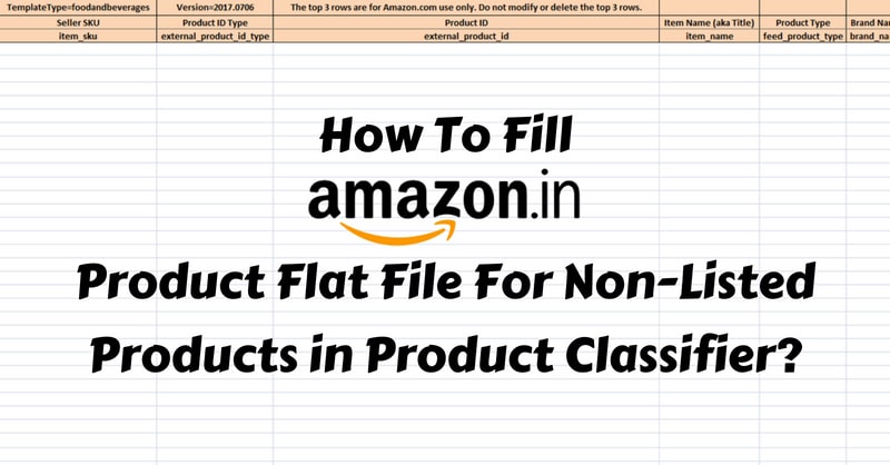 How to Fill Amazon Product Flat File?