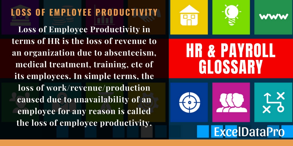 What Is Loss Of Employee Productivity? Definition & Formula