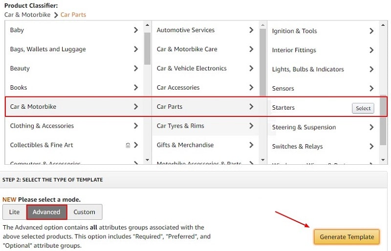 Car & Motorbike Category