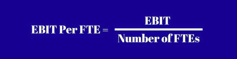 EBIT Per FTE Calculator