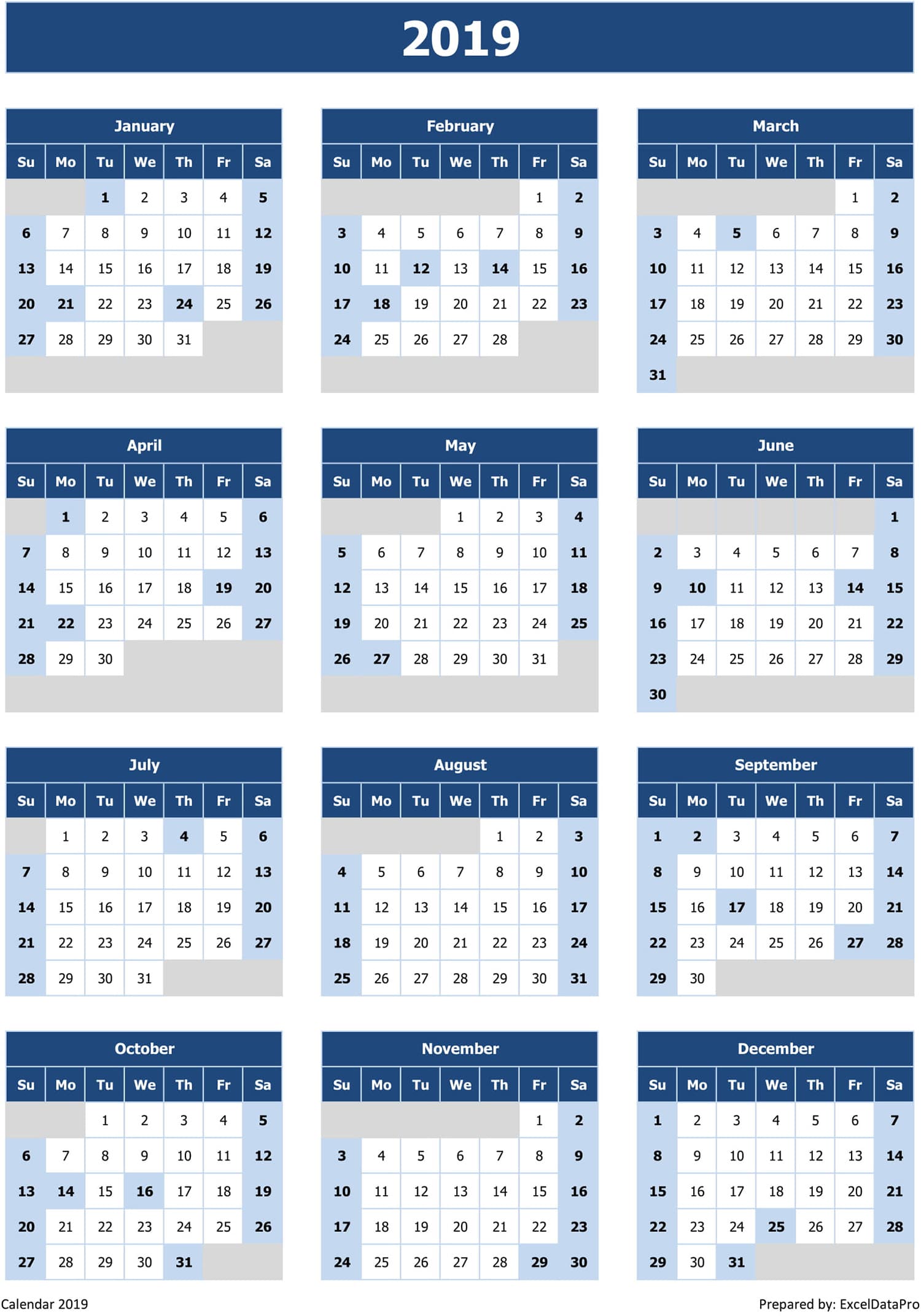 Incredible 2019 Option Calendar References