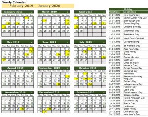 Download 100 Years Excel Calendar Template - ExcelDataPro