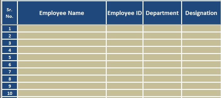 Employee Vacation Tracker