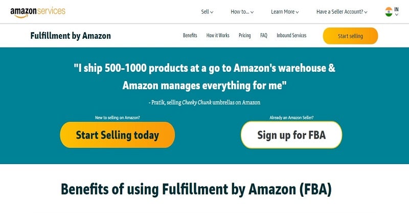 Fulfillment by Amazon Benefits of FBA