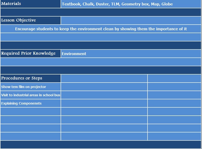 Lesson Planner