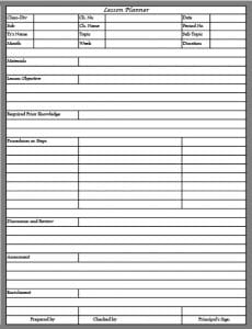 Download Syllabus And Lesson Planner Excel Template - ExcelDataPro