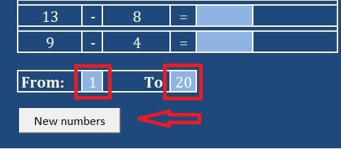 Maths Practice Sheet