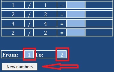 16 Division Csi Format Excel