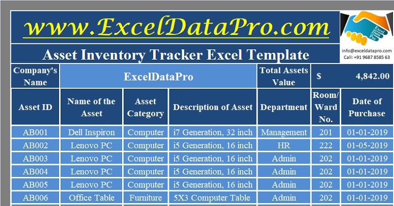 invoice and inventory in excel