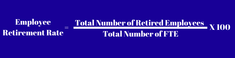 Employee Retirement Rate