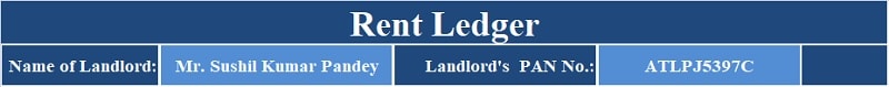 Tenant Ledger