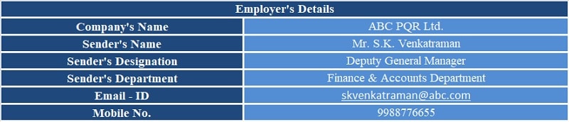 Employee Welcome Letter