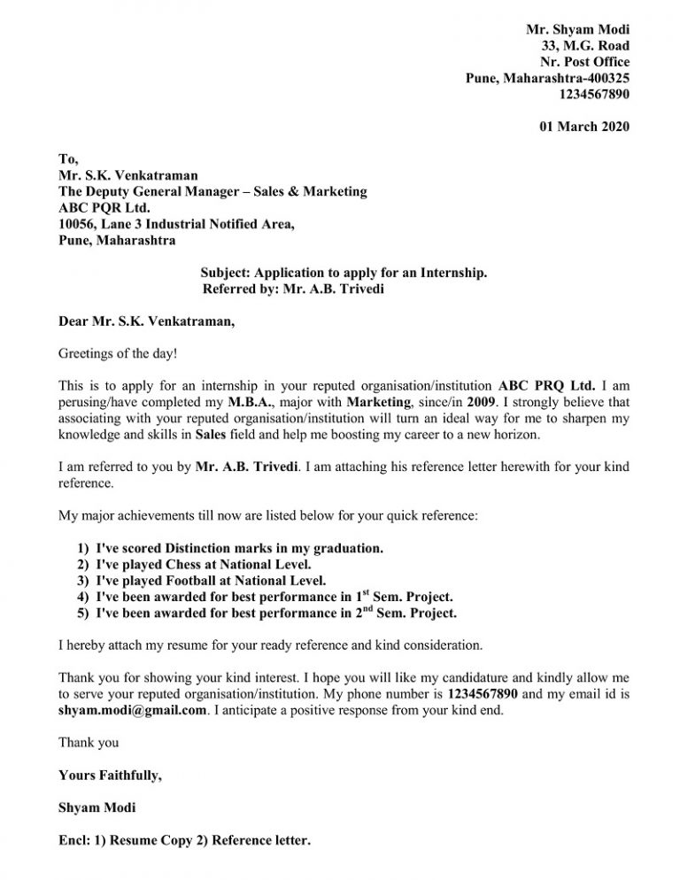 Download Internship Request Letter Excel Template ExcelDataPro