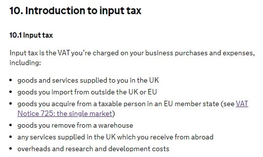 UK VAT Purchase Register